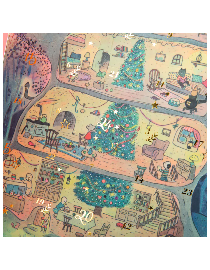 CALENDRIER AVENT HISTOIRES DU SOIR LA GRANDE FAMILLE