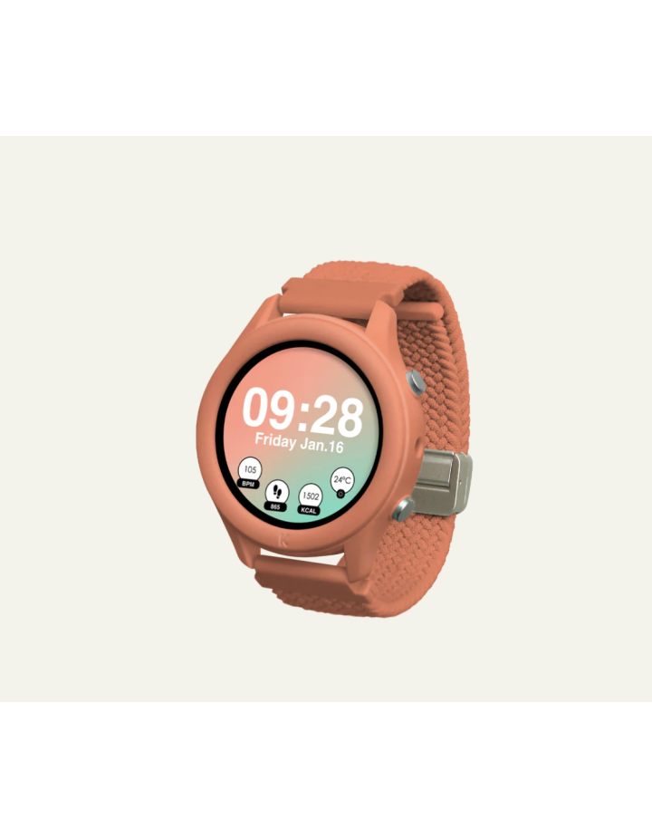 MONTRE CONNECTEE ROSE KIDYWOLF