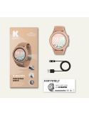 MONTRE CONNECTEE ROSE KIDYWOLF