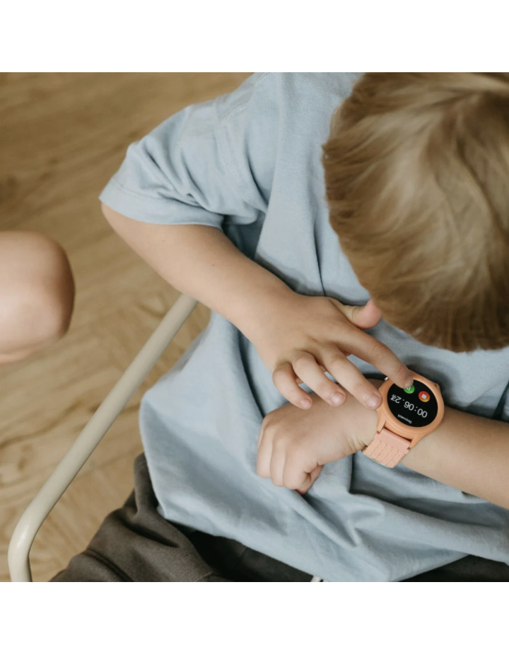 MONTRE CONNECTEE ROSE KIDYWOLF