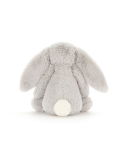 Lapin Bashful Silver Jellycat Medium – Doudou gris bébé