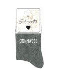 CHAUSETTES GRIS PAILLETTES CONNASSE