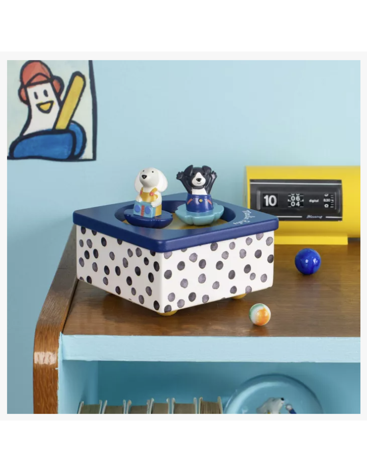 BOITE A MUSIQUE PUCE ET PILOU