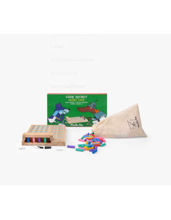 CODE SECRET EN BOIS LES LOUFOQUES