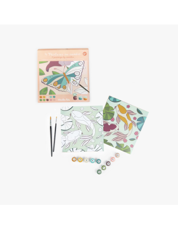 Peintures au numéro Les Rosalies