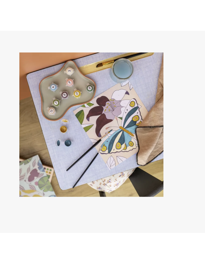 Peintures au numéro Les Rosalies