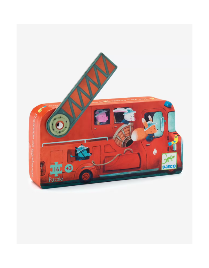 PUZZLE LE CAMION DE POMPIERS