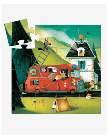 PUZZLE LE CAMION DE POMPIERS