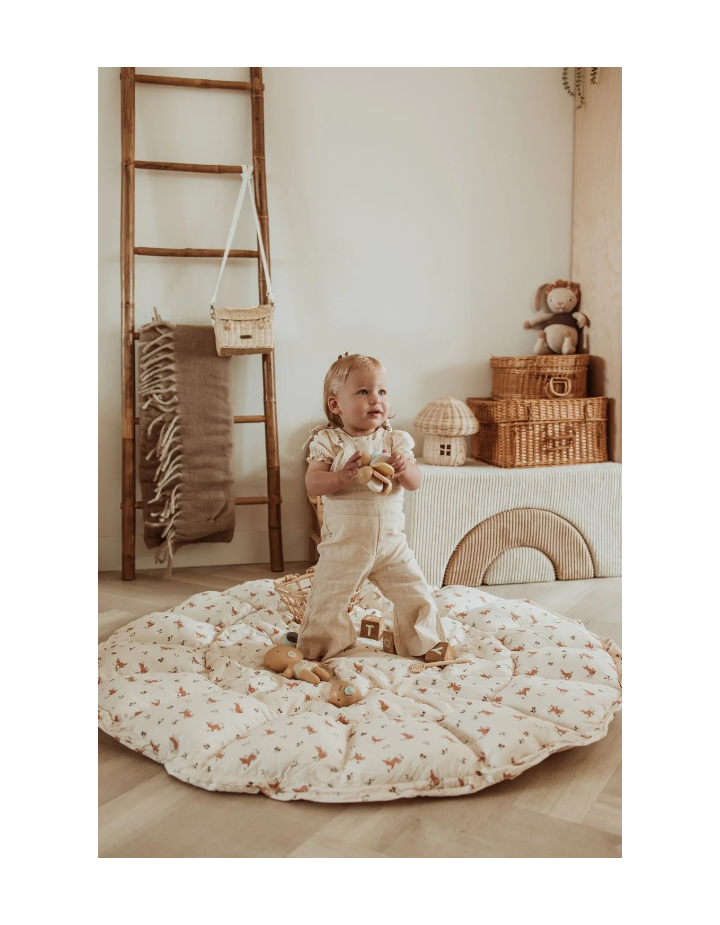 Tapis d´éveil & cocon organic - rabbit