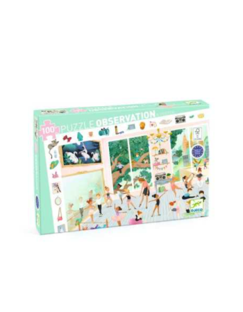 PUZZLE OBSERVATION ECOLE DE DANSE 100 pieces