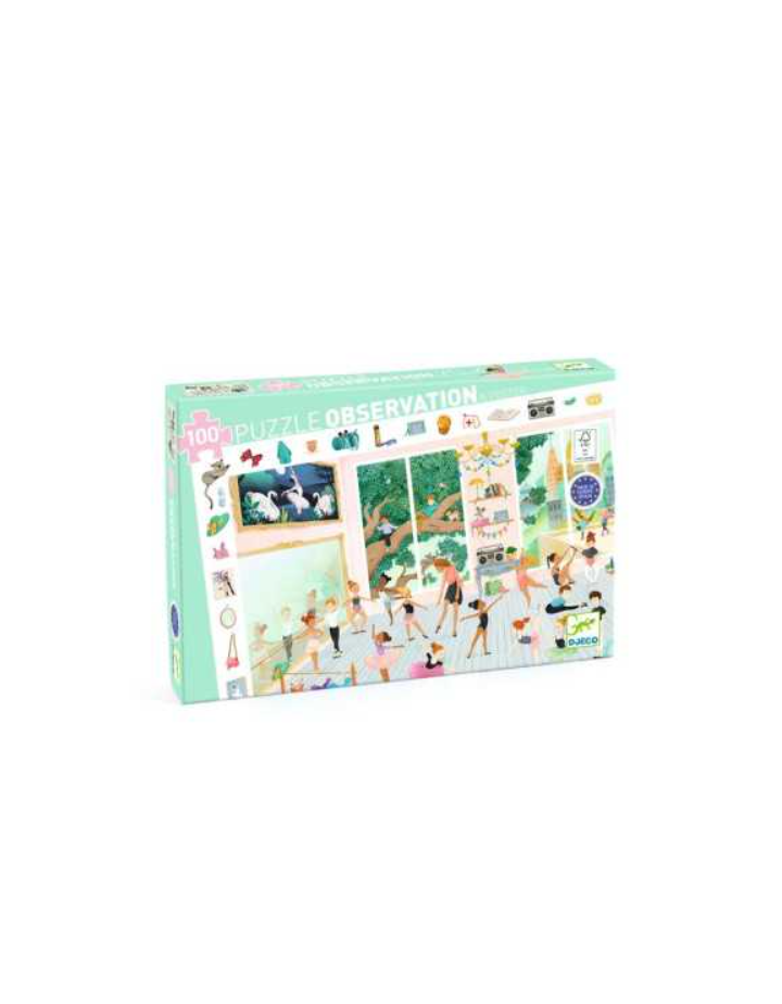 PUZZLE OBSERVATION ECOLE DE DANSE 100 pieces