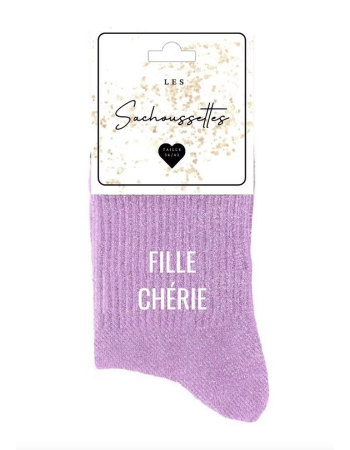 CHAUSETTES PARME PAILLETTES FILLE CHERIE 25/30