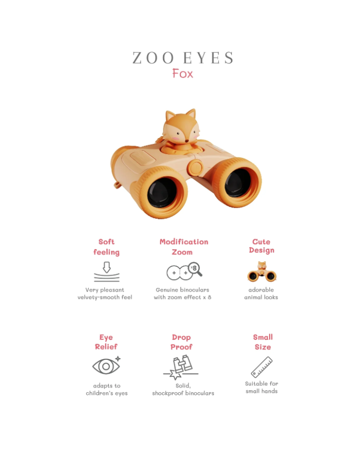 JUMELLE ZOO EYES RENARD