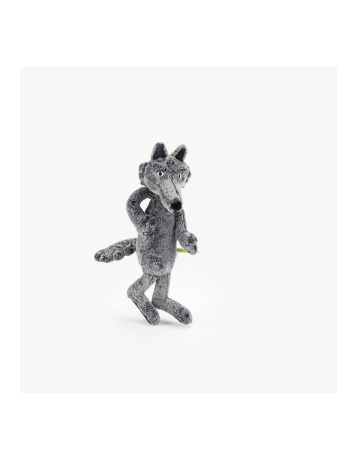 Peluche Loup le plus fort Moulin Roty | Doudou enfant
