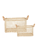 Set de 2 Paniers de rangement Cabouche - Naturel