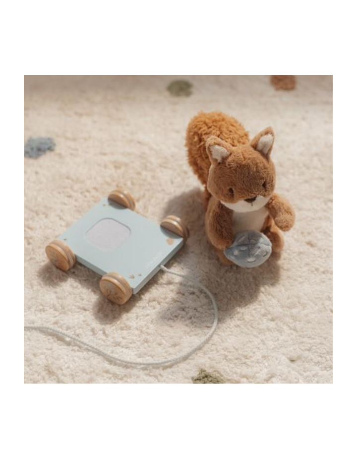 PELUCHE A TIRER ECUREUIL FOREST FRIENDS