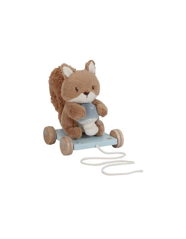 PELUCHE A TIRER ECUREUIL FOREST FRIENDS