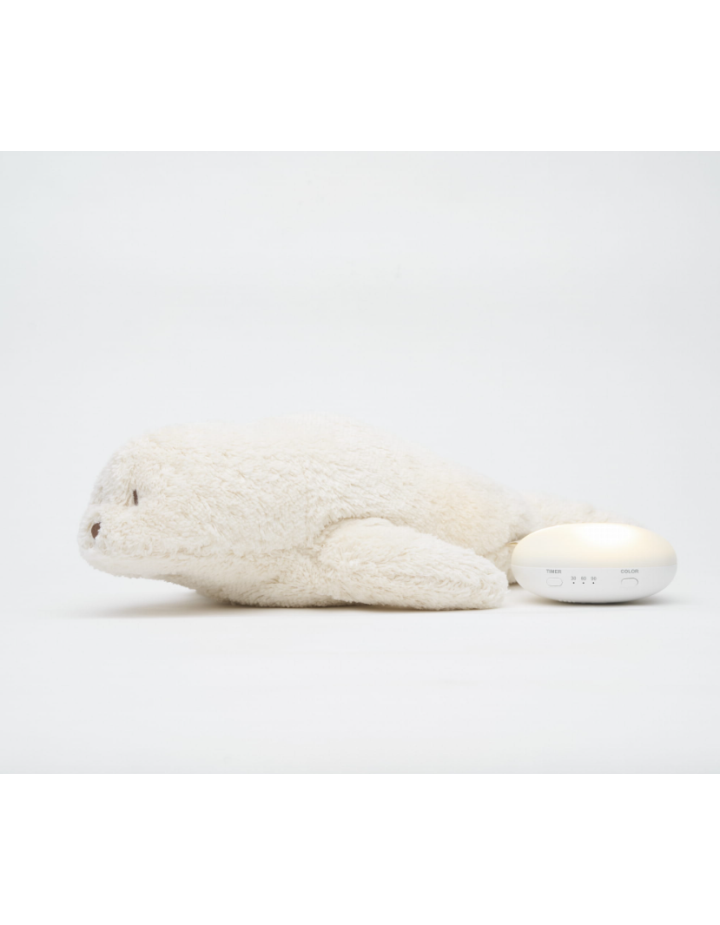 PHOQUE MOONIE BLANC POLAIRE