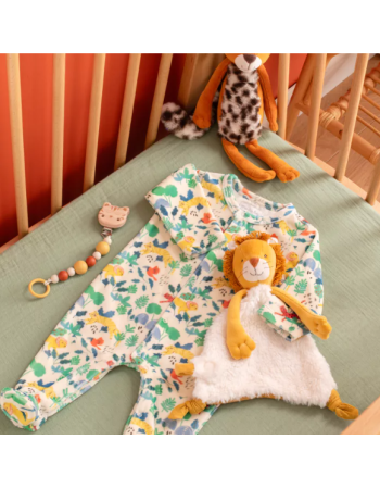 PYJAMA  VELOURS JUNGLE LA FORÊT MAWA