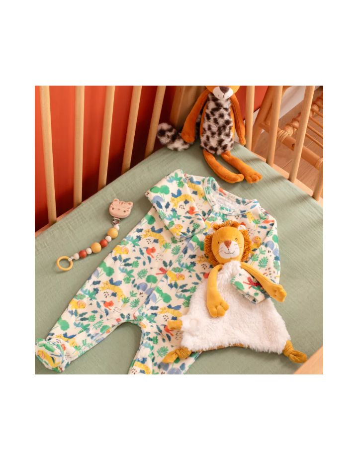 PYJAMA  VELOURS JUNGLE LA FORÊT MAWA