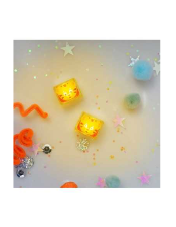 LOT DE 4 CUBES SENSORIELS LUMINEUX  DANIEL TIGER