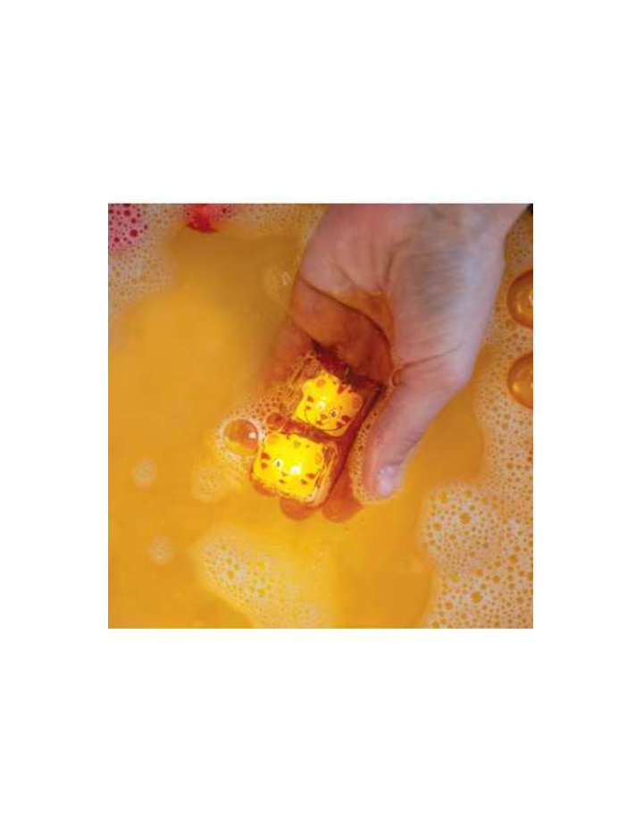 LOT DE 4 CUBES SENSORIELS LUMINEUX  DANIEL TIGER