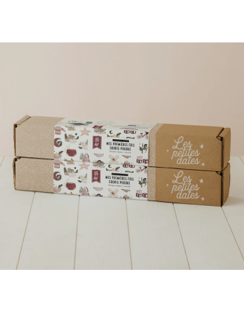 AFFICHE MES PREMIERES FOIS SOURIS POUDRE