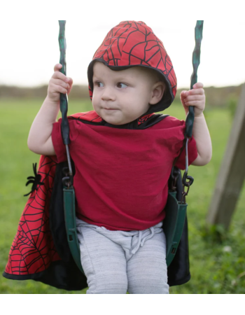 CAPE REVERSIBLE SPIDERMAN BATMAN 12-24 MOIS