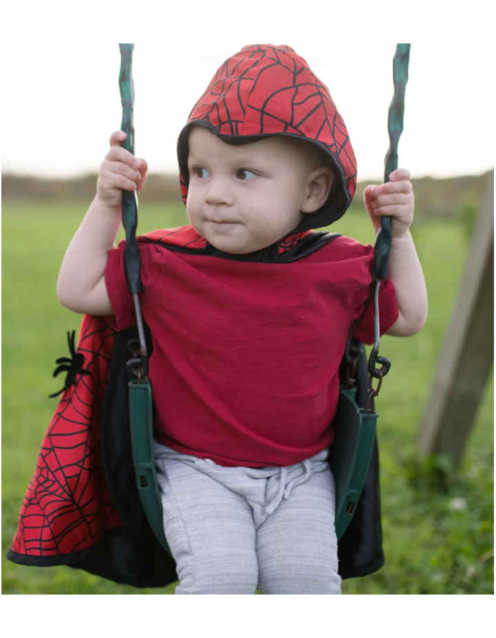 CAPE REVERSIBLE SPIDERMAN BATMAN 12-24 MOIS