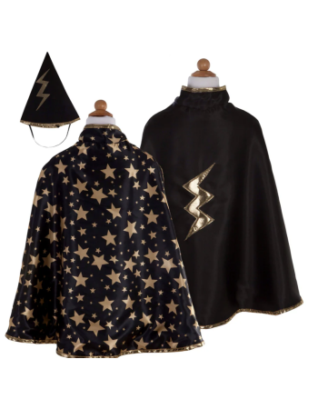 CAPE REVERSIBLE SORCIER 4-6 ANS