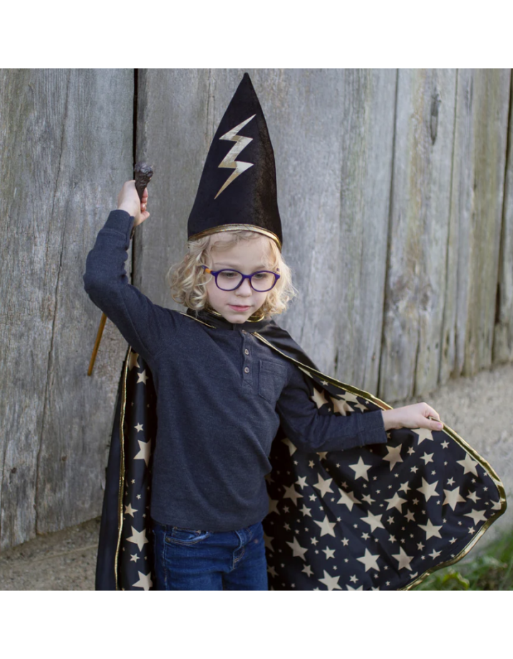 CAPE REVERSIBLE SORCIER 4-6 ANS