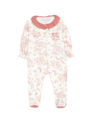 PYJAMA DORS-BIEN TOILE DE JOUY ROSE