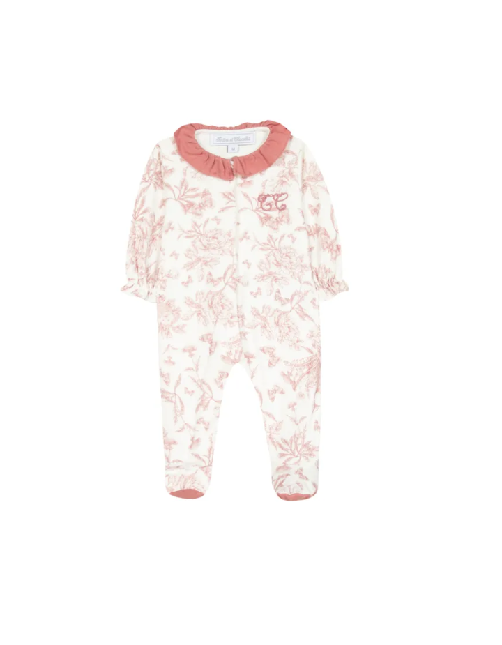 PYJAMA DORS-BIEN TOILE DE JOUY ROSE