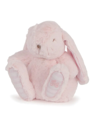 PELUCHE AUGUSTIN LE LAPIN 12CM ROSE PALE