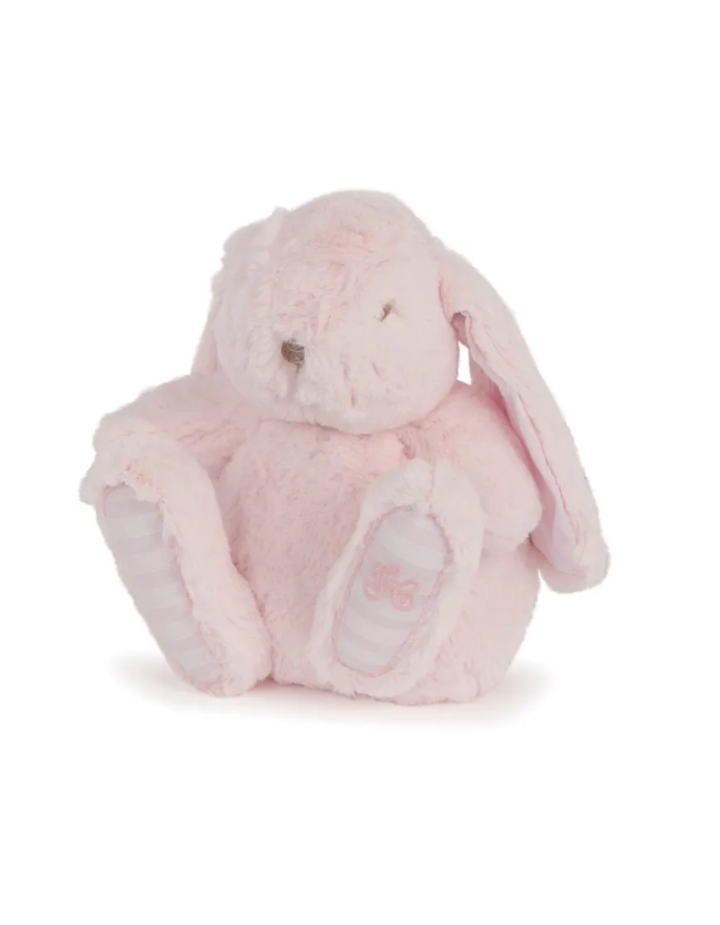 PELUCHE AUGUSTIN LE LAPIN 12CM ROSE PALE