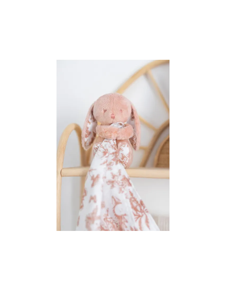 Augustin le lapin – Doudou bébé doux 12 cm | Tartine et Chocolat