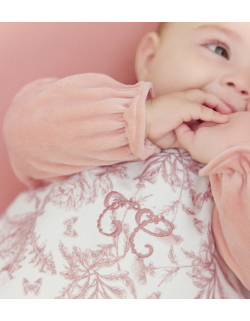 GIGOTEUSE T1  IMPRIMÉ TOILE DE JOUY ROSE