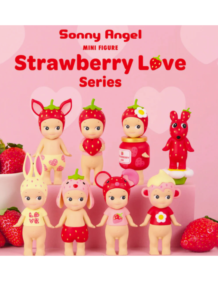 SONNY ANGEL STRAWBERRY LOVE SERIES