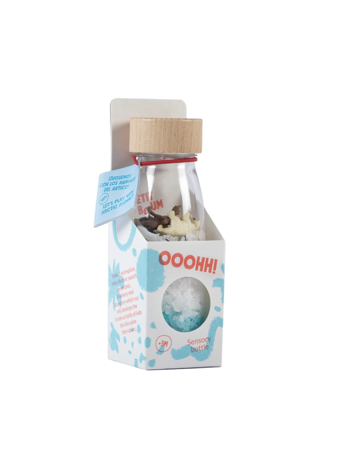 Spy Bottle Arctic – Bouteille sensorielle polaire | Petit Boum
