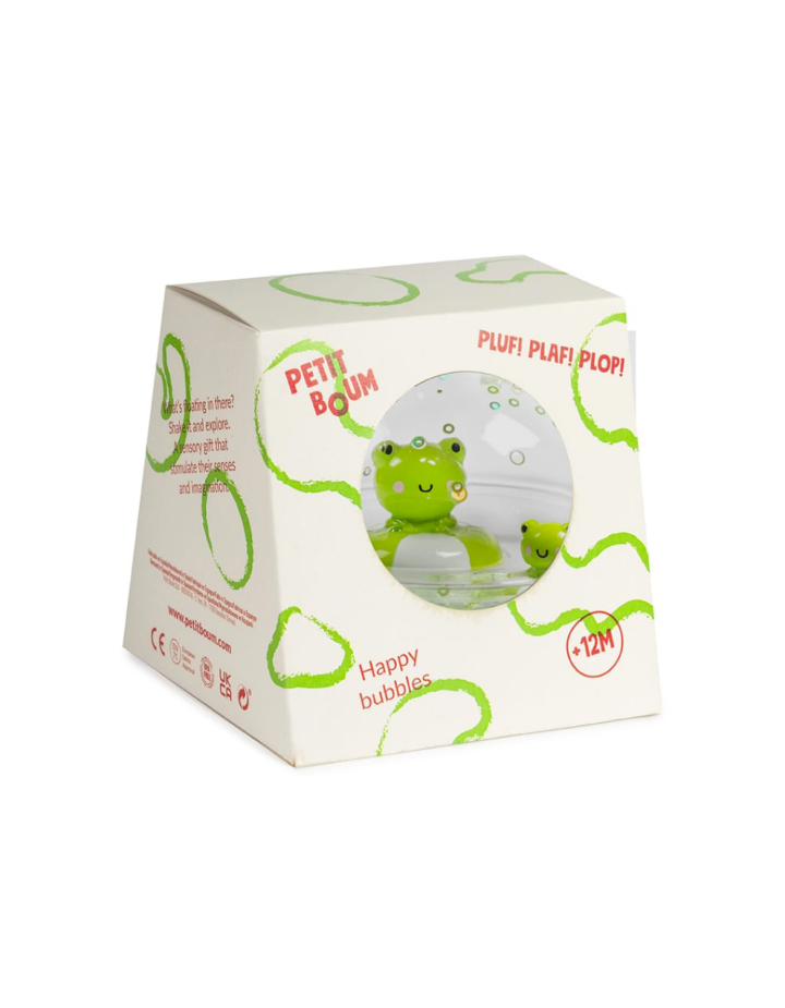 Happy Bubble Froggies – Balle sensorielle flottante | Petit Boum