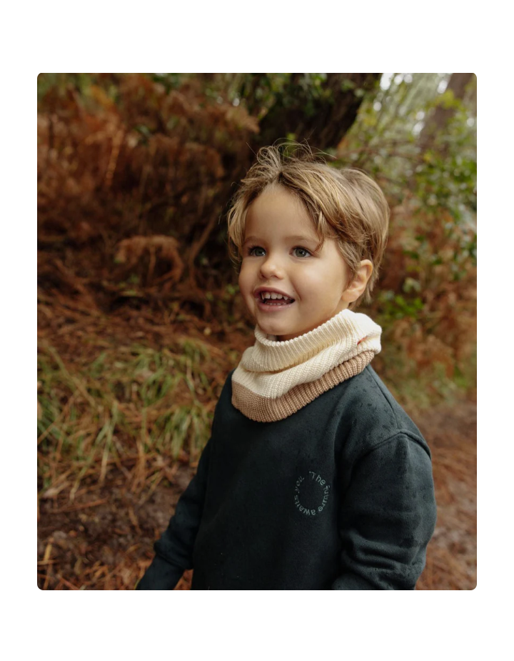 Snood Cocoon Bébé et Enfant – Coton Bio Doux | Hello Hossy