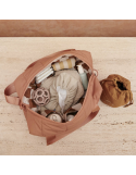 Sac à langer Liewood Menza – Golden Caramel 30x40x20 cm | Organiseur bébé pratique