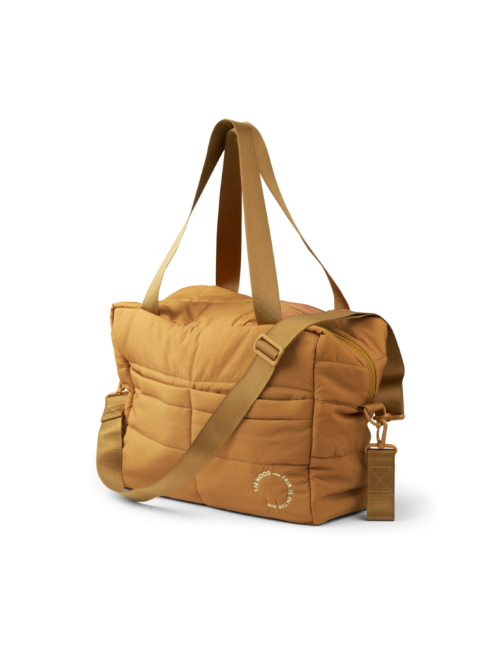 Sac à langer Liewood Menza – Golden Caramel 30x40x20 cm | Organiseur bébé pratique