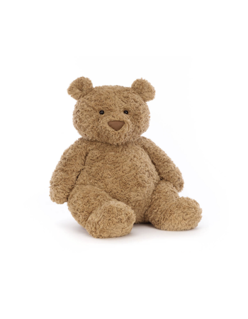 Jellycat Bartholomew Bear – Ours en peluche ultra-doux pour enfant et bébé