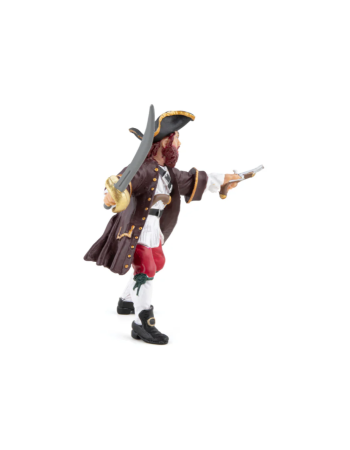 Figurine Barberousse Rouge Papo – Pirate 8 cm pour enfants 3+