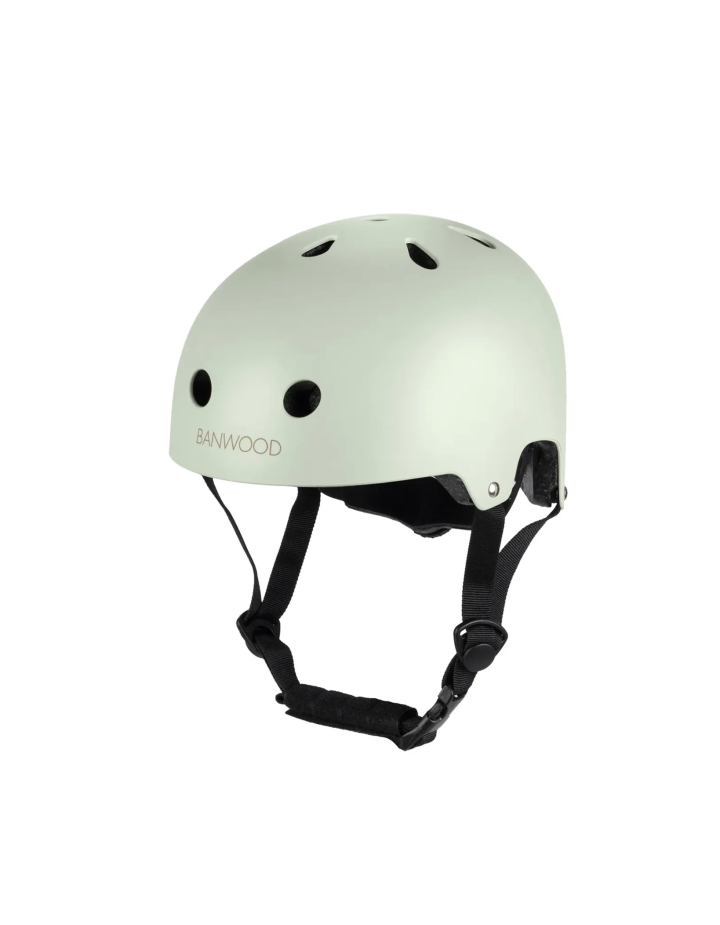 Casque enfant Banwood Matte Pale Mint – Sécurité & confort 3‑7 ans