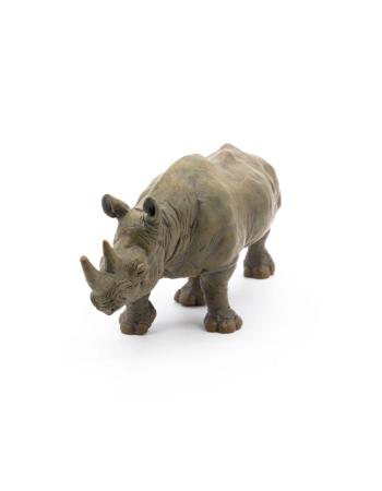 Papo Figurine Rhinocéros noir – Figurine animal sauvage réaliste 3 +