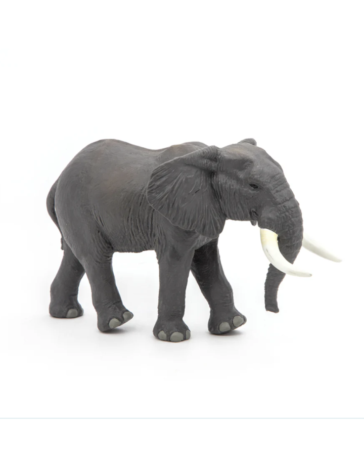Figurine Éléphant d’Afrique Papo – Jouet animal sauvage réaliste 3 +