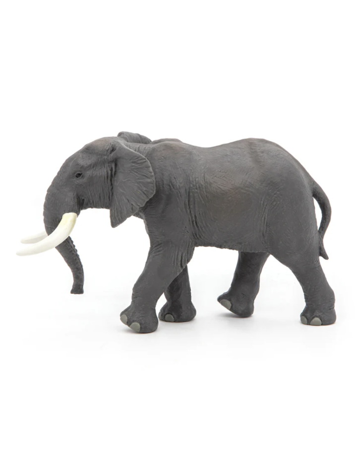 Figurine Éléphant d’Afrique Papo – Jouet animal sauvage réaliste 3 +