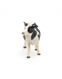 Figurine Vache noire et blanche Papo – Jouet animal de ferme réaliste 3 +